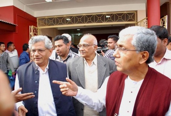 Tripura CM left for Delhi : Politburo to discuss MGNREGA fund curtailment issue